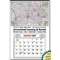 Iowa State Map Calendar - Large Full Apron